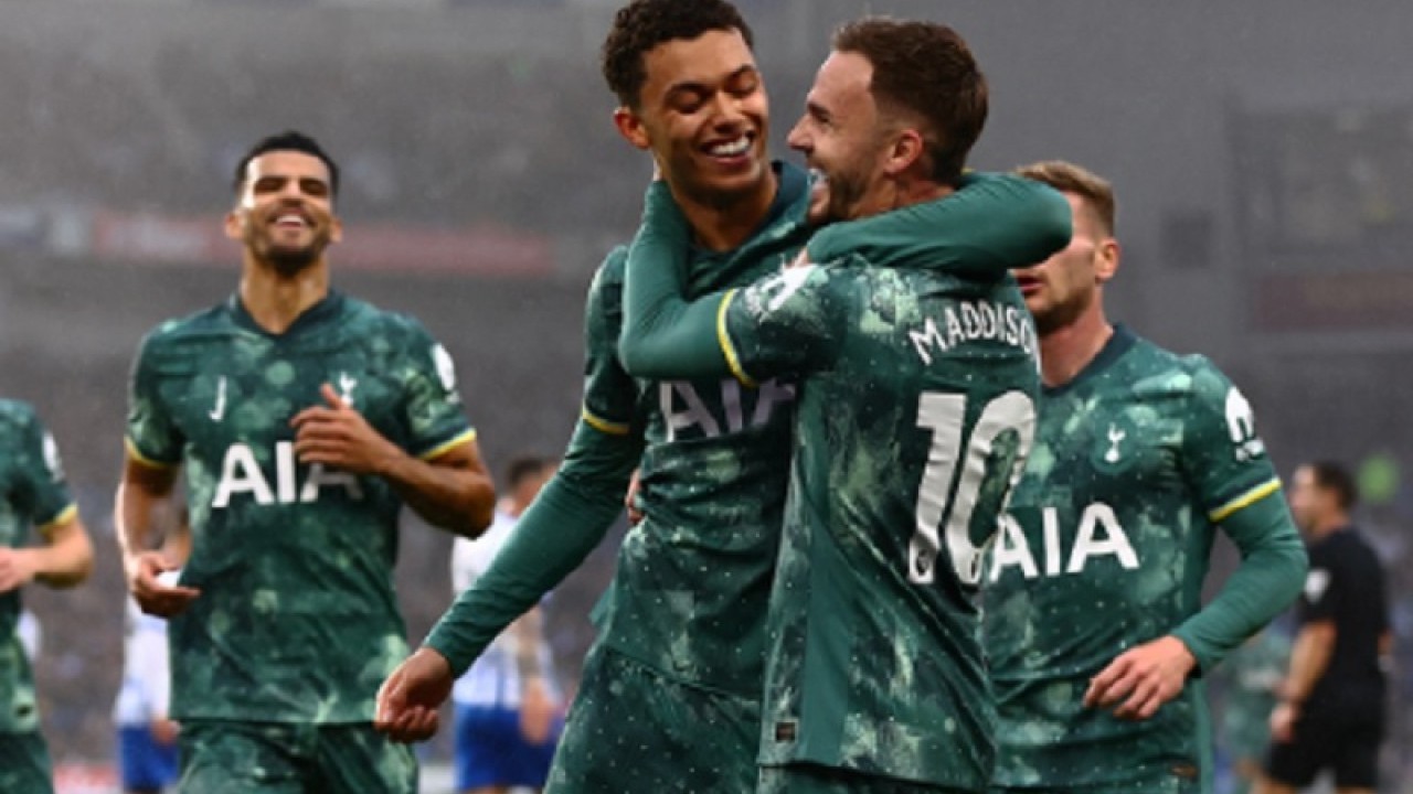 Tempat Menonton Tottenham Hotspur vs Manchester City di Carabao Cup