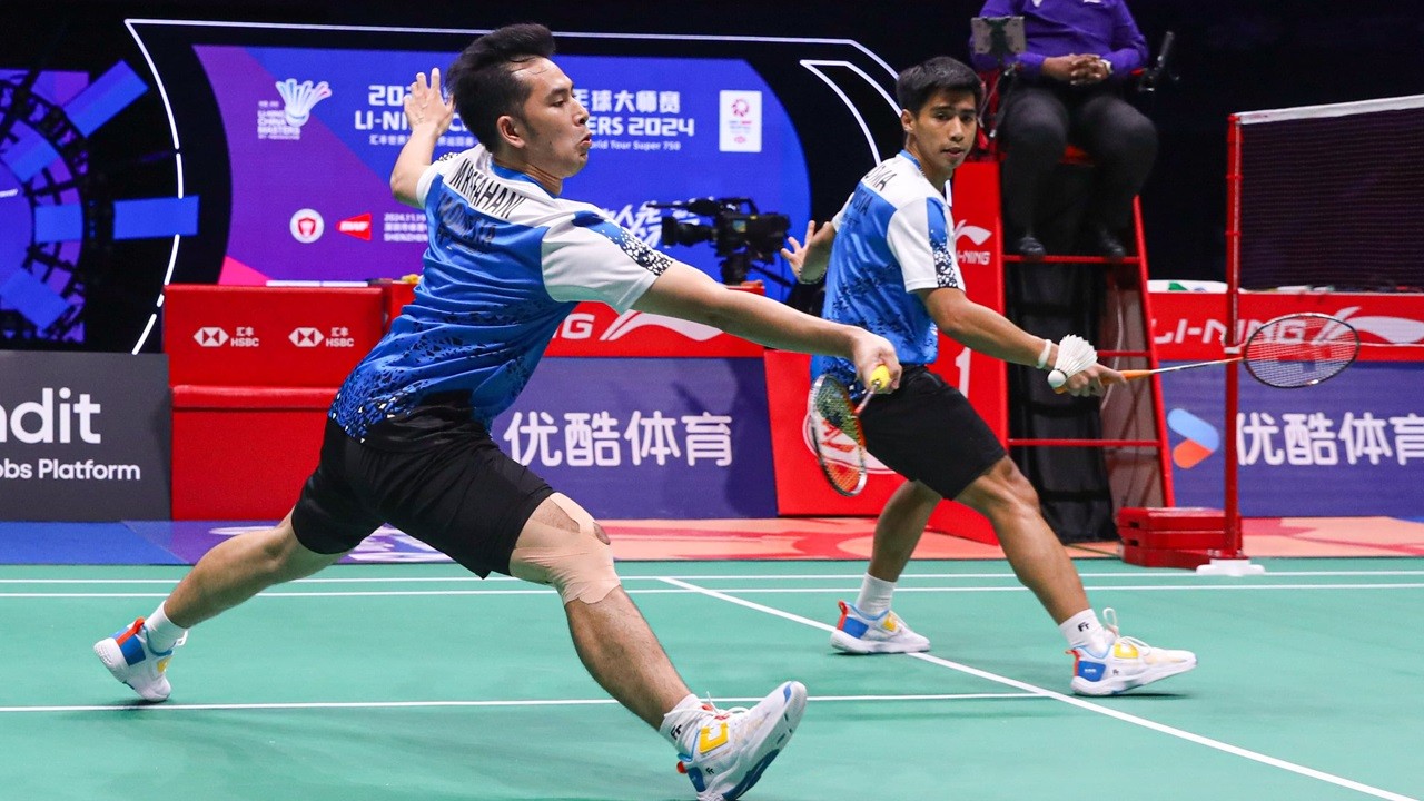 Hasil China Masters 2024: Gagal Juara, Sabar/Reza Dipukul Wakil Korea Selatan
