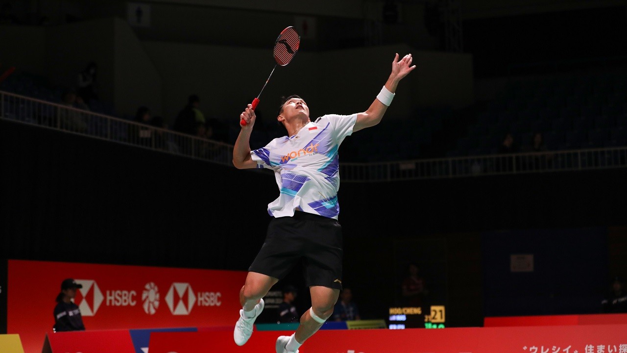 Jonatan Christie Melaju Mulus di Kumamoto Masters 2024 Usai Taklukkan Wakil Tuan Rumah di 32 Besar