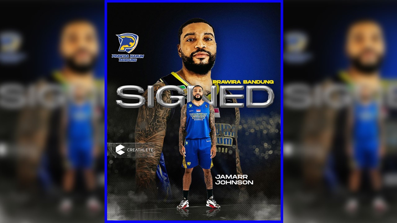 Jamarr Andre Johnson Gabung Prawira Bandung, Persaingan IBL Makin Sengit!