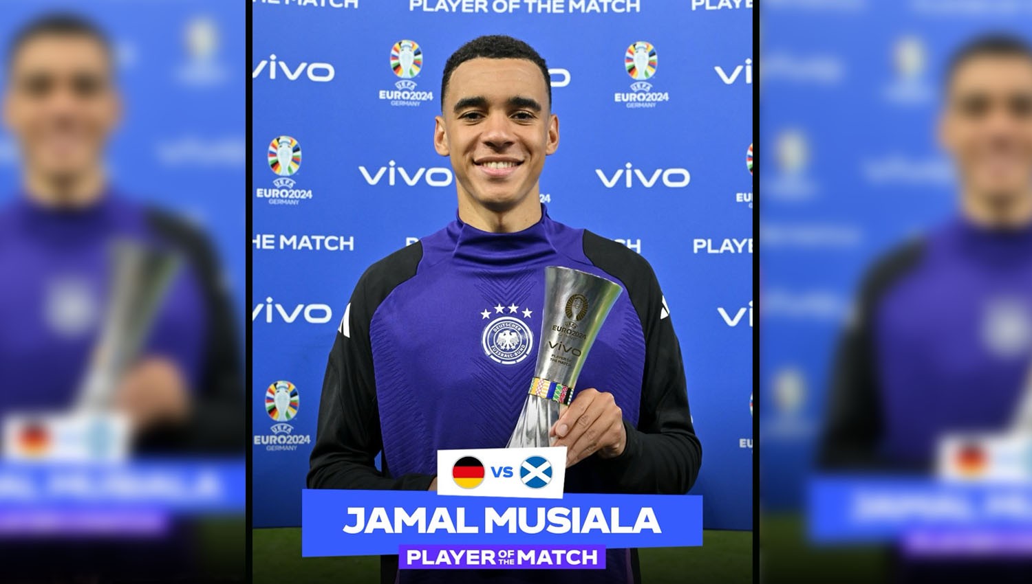 Jamal Musiala Peraih Player of the Match Pertama di Euro 2024