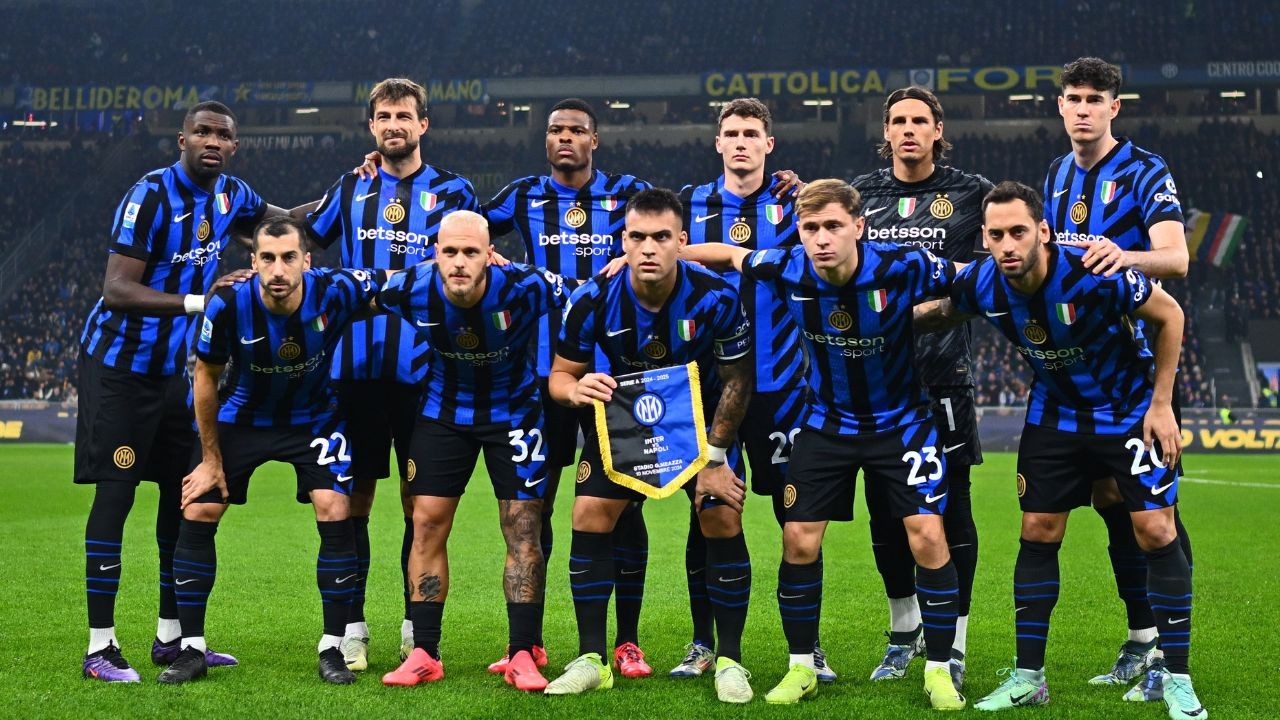 Susunan Pemain Verona vs Inter Milan di Liga Italia 2024-25