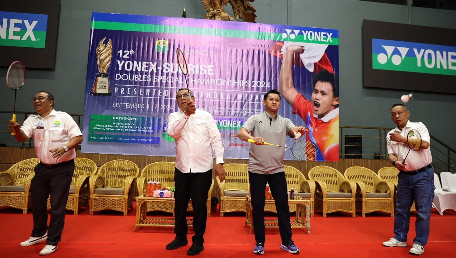 672 Pebulutangkis Meriahkan Turnamen Khusus Ganda Prakarsa Candra Wijaya, Ada Jepang dan Australia