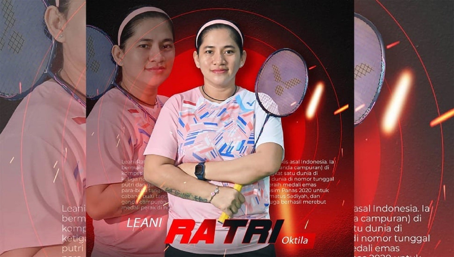 Profil Leani Ratri Oktila, Ratu Bulu Tangkis di Paralimpiade Paris 2024
