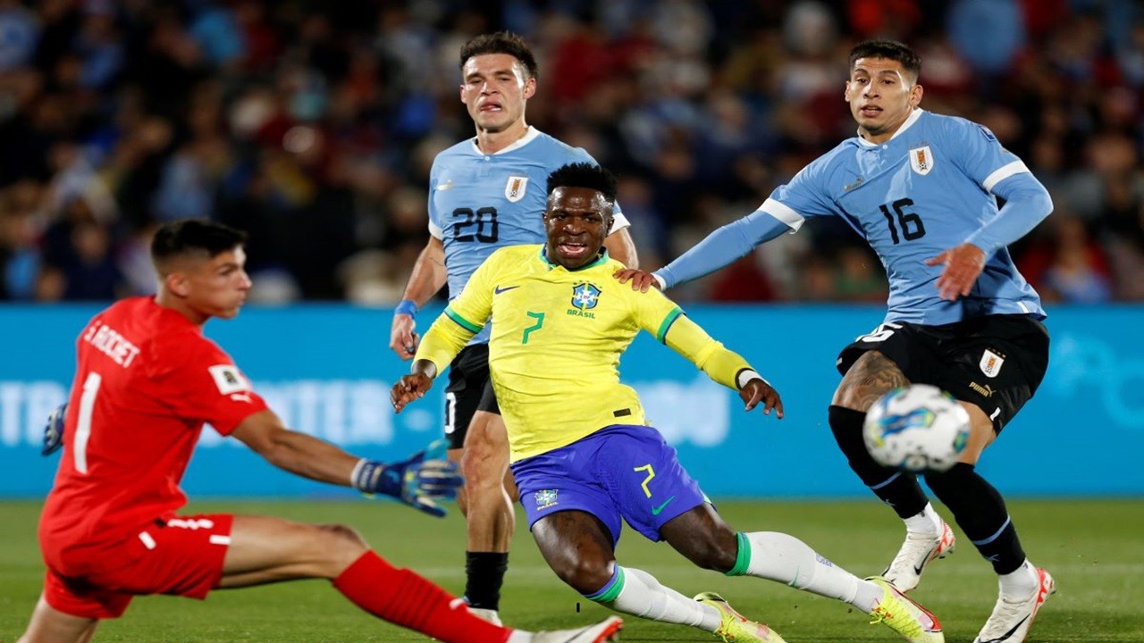 Susunan Pemain Brasil vs Uruguay di Kualifikasi Piala Dunia 2026 Zona CONMEBOL