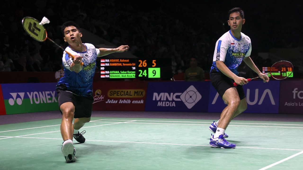 Bangkit dari Ketinggalan, Sabar/Reza Kunci Tiket 16 Besar Kumamoto Masters 2024