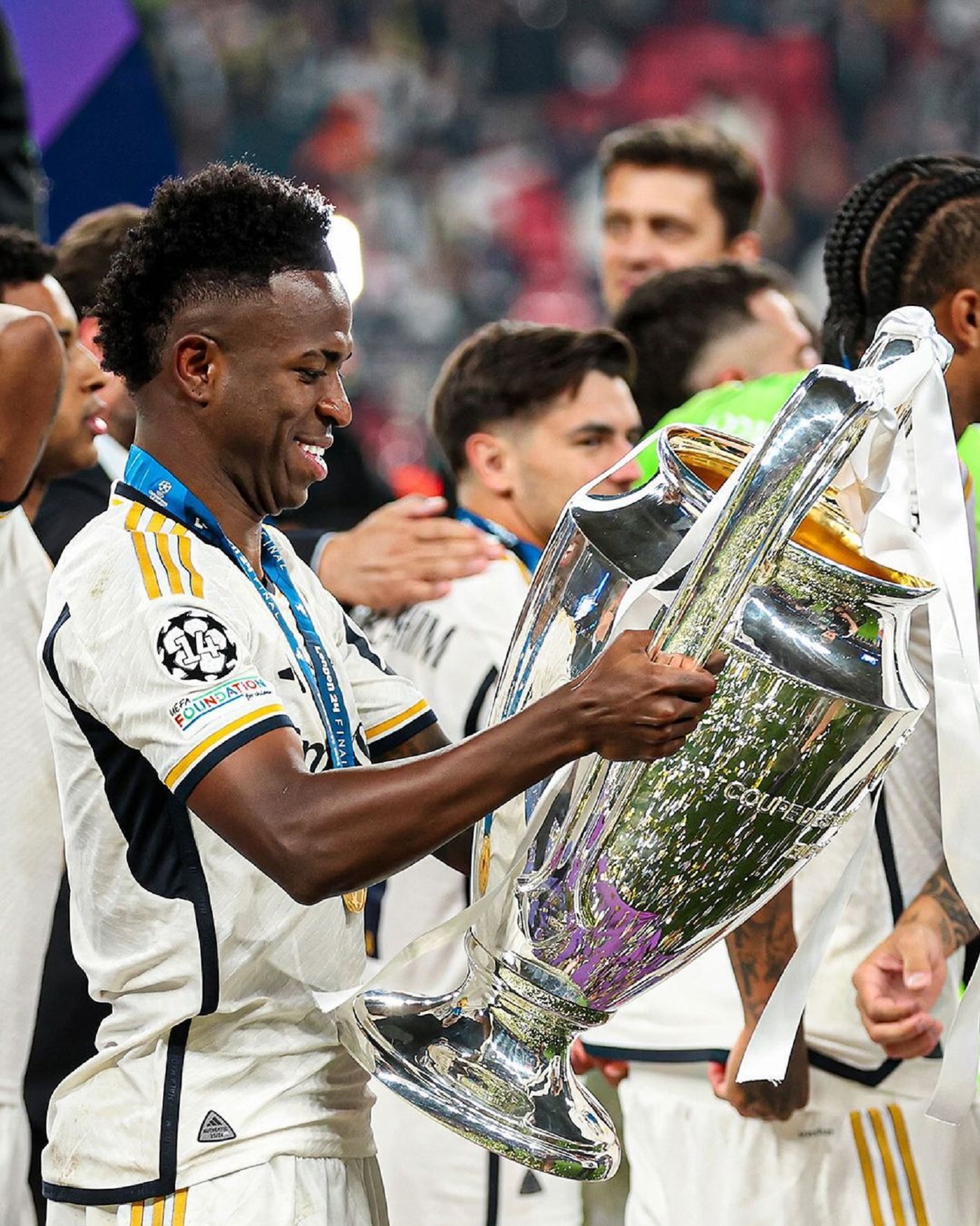Juara Kembali! Rating Pemain Real Madrid di Final Liga Champions, Vinicius Jr Melangkah Menuju Ballon d'Or?