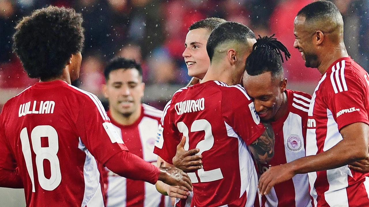 Susunan Pemain Panetolikos vs Olympiakos di Liga Yunani 2024/25 - Tanpa Willian