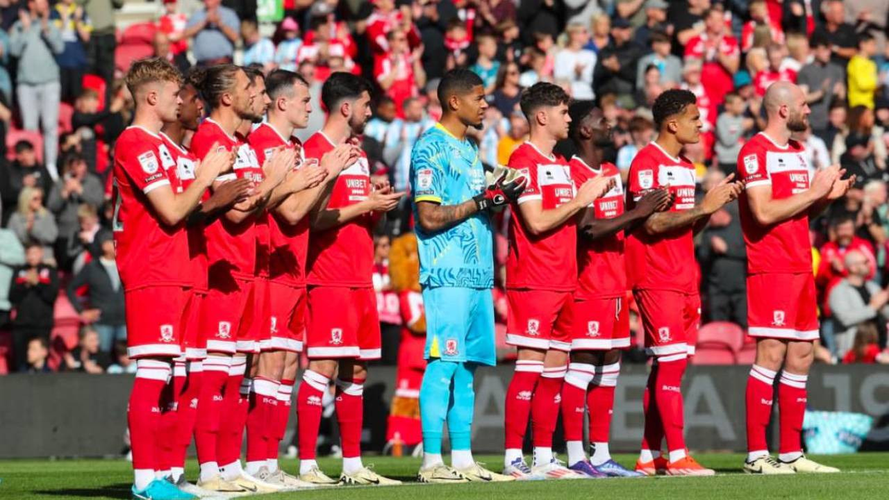 Susunan Pemain Middlesbrough vs West Brom di Championship 2024/25