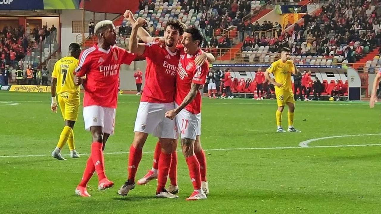 Hasil Benfica vs Braga di Piala Liga Portugal - Brace Angel Di Maria Bawa As Guias Menang