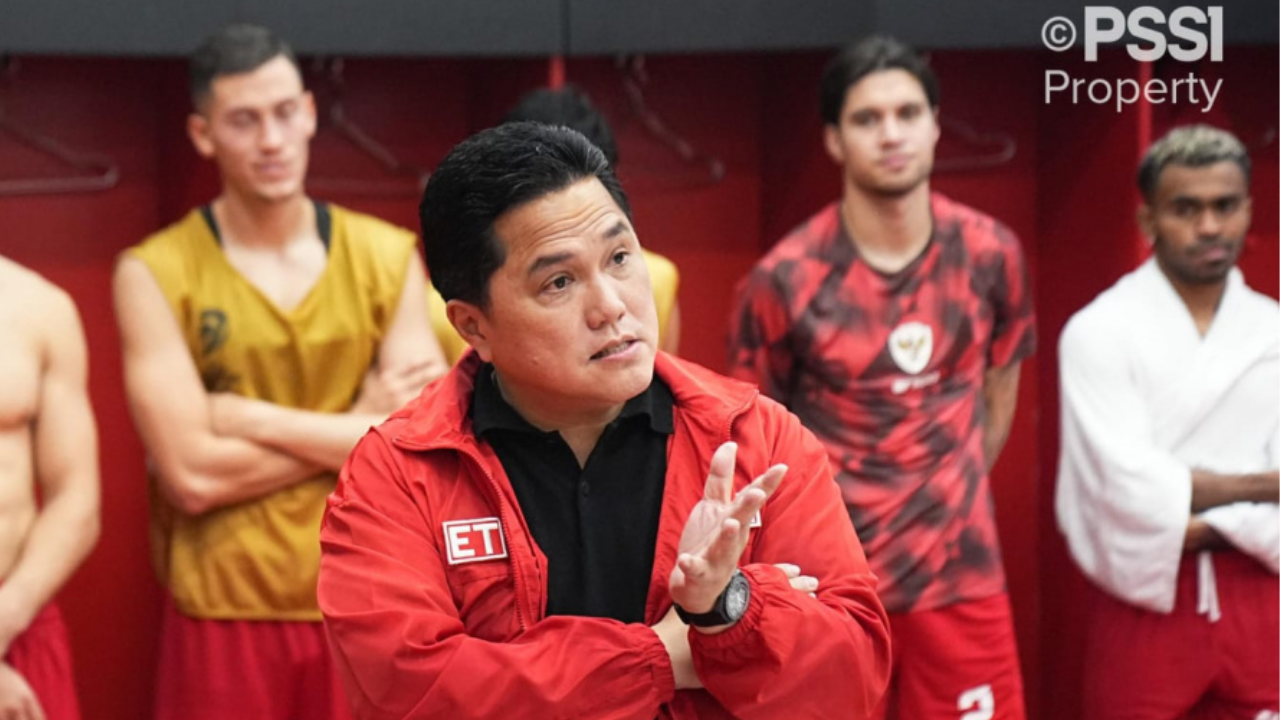 Kata-kata Erick Thohir soal Eliano Reijnders Dicoret Shin Tae-yong di Timnas Indonesia