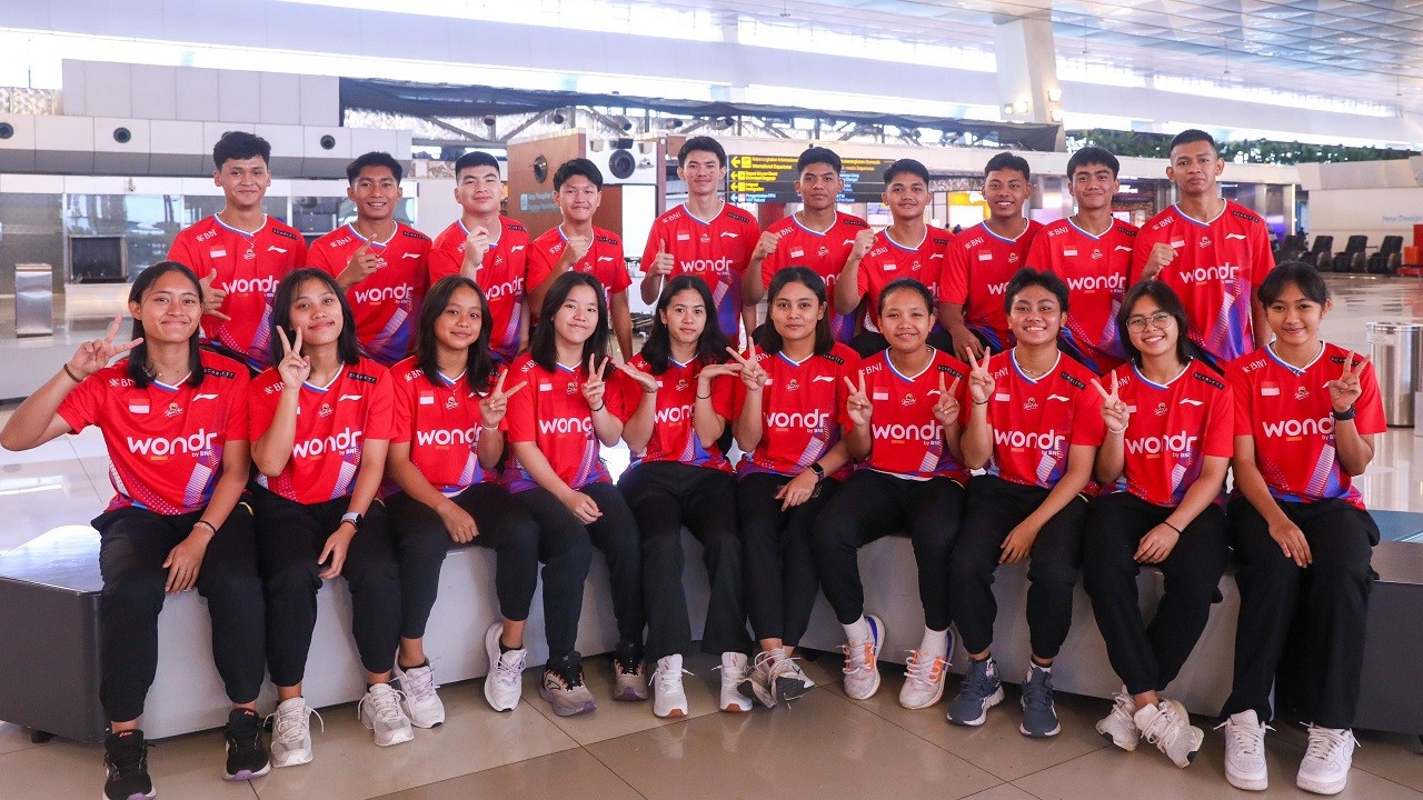 Tim Bulu Tangkis Indonesia Gelar Latihan Perdana Jelang Kejuaraan Dunia Junior 2024