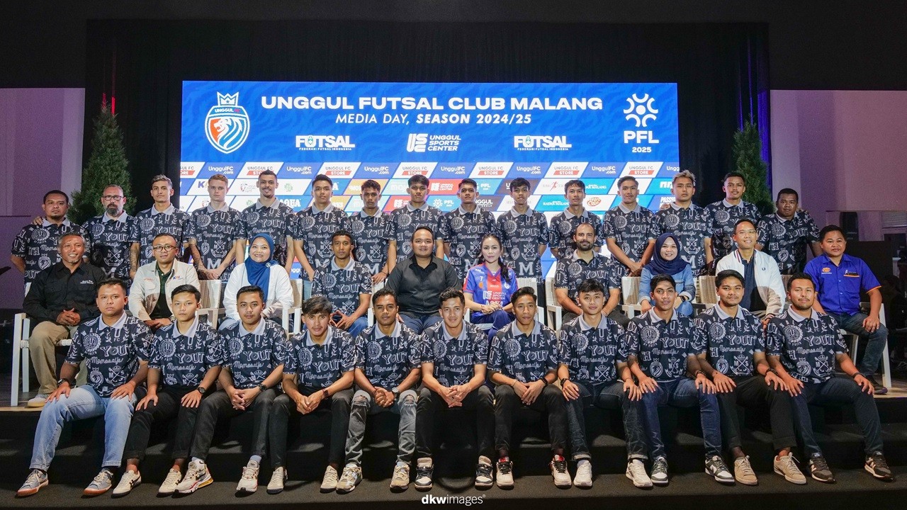 Gandeng 8 Sponsor, Unggul FC Malang Siap Tempur Arungi Liga Futsal Profesional Indonesia 2024-2025