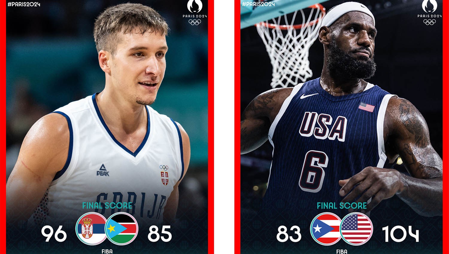 Olimpiade Paris 2024: Serbia Ikut Timnas Basket Amerika ke Perempatfinal