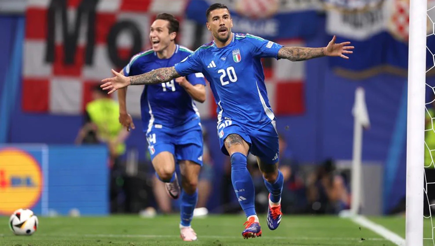 Hasil Kroasia vs Italia di Euro 2024 - Zaccagni Dewa Penyelamat Gli Azzurri
