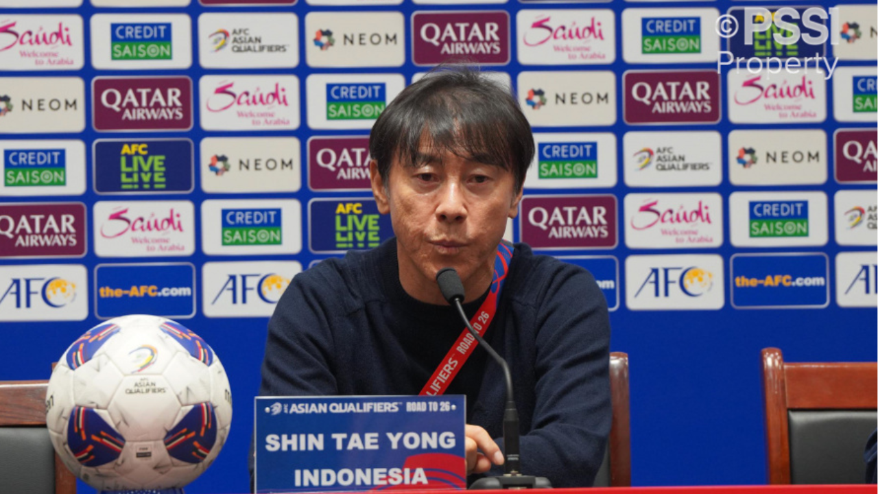 Shin Tae-yong Jawab Alasan Rombak Skuad Timnas Indonesia Saat Lawan China