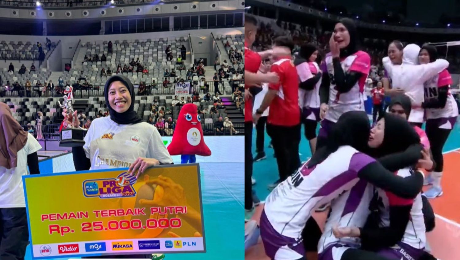 Megawati Mendapat Ucapan Selamat dari Rekannya di Korea Selatan Usai Juara Proliga 2024 Bersama Jakarta BIN