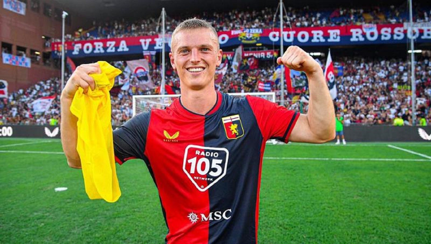 Presiden Genoa Pagari Albert Gudmundsson dari Inter Milan dan Juventus