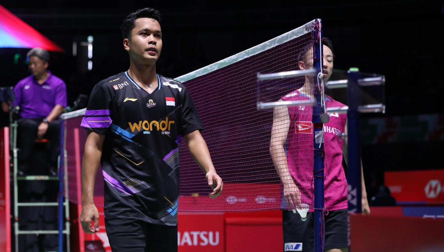 Cedera, Anthony Ginting Tak Mampu Selesaikan Laga di Japan Open 2024